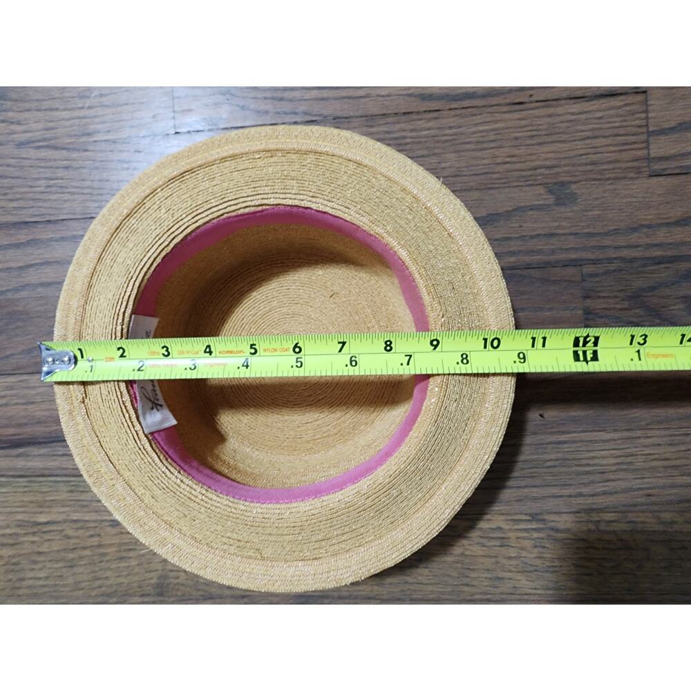 vintage Frank Olive straw hat - Picture 6 of 8
